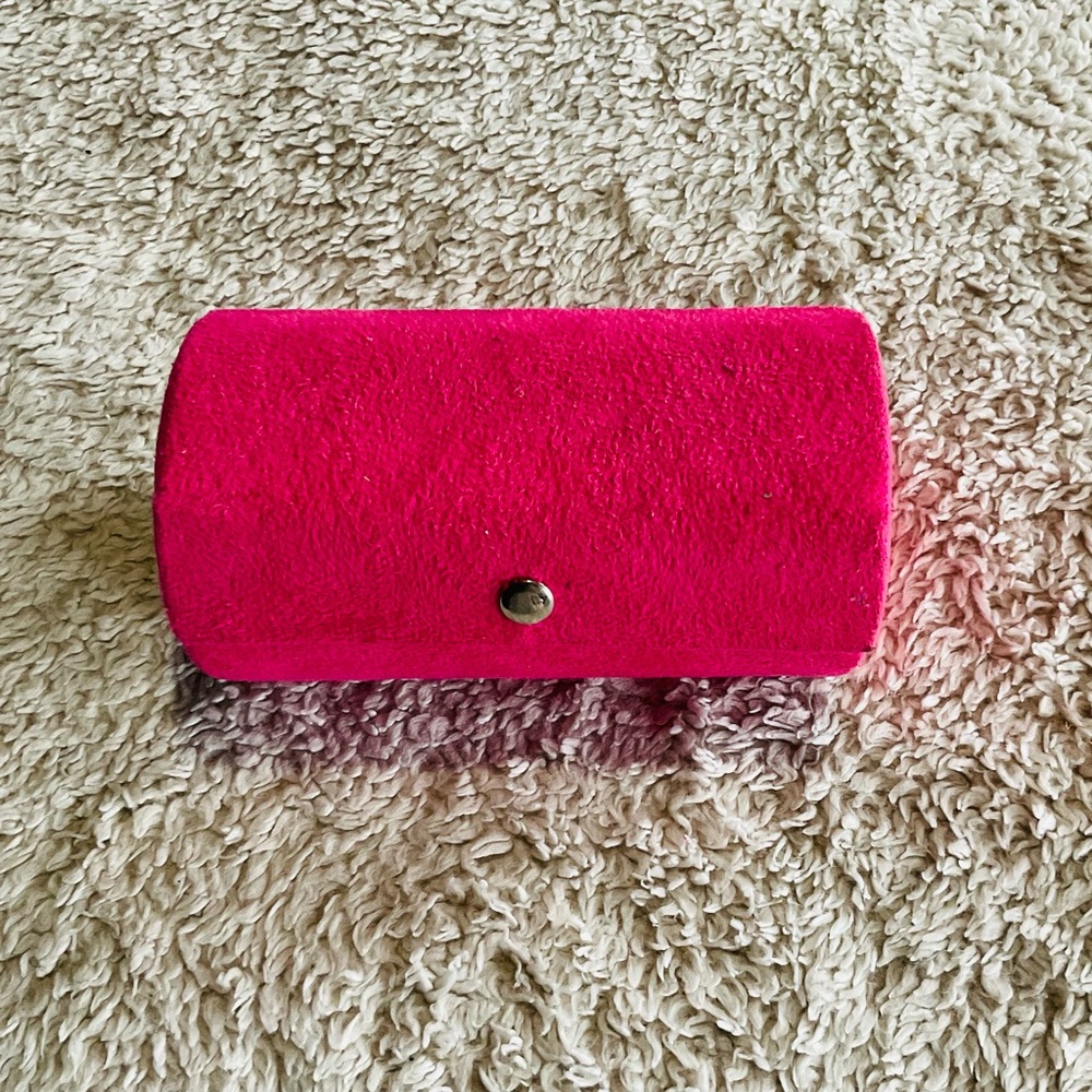 Elegant Pink Jewelry Clutch